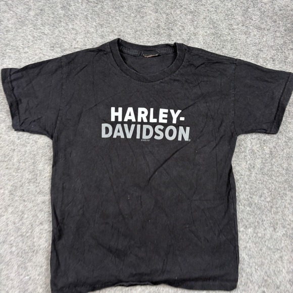 Harley-Davidson Other - Harley Davidson T-Shirt Youth Small Black Bluegrass Louisville KY Graphic Tee